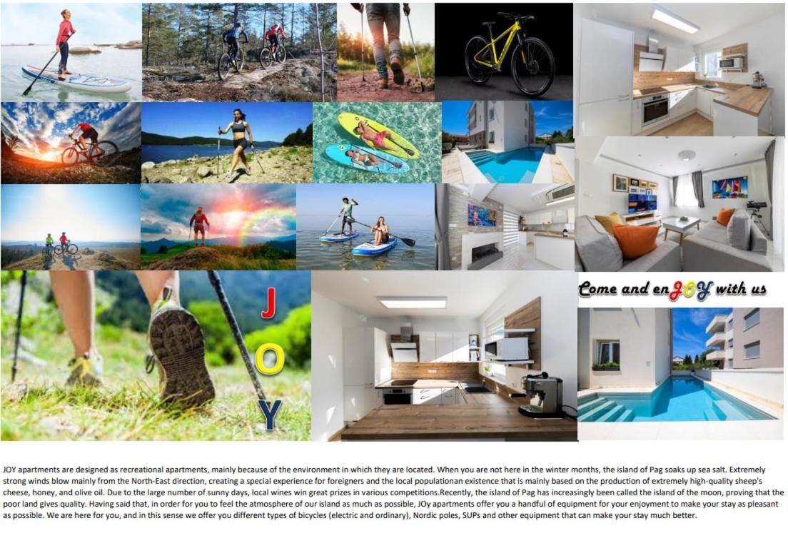 Joy 2 Apartment Novalja Luaran gambar